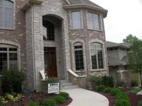 Brick and Cultured Stone Exterior